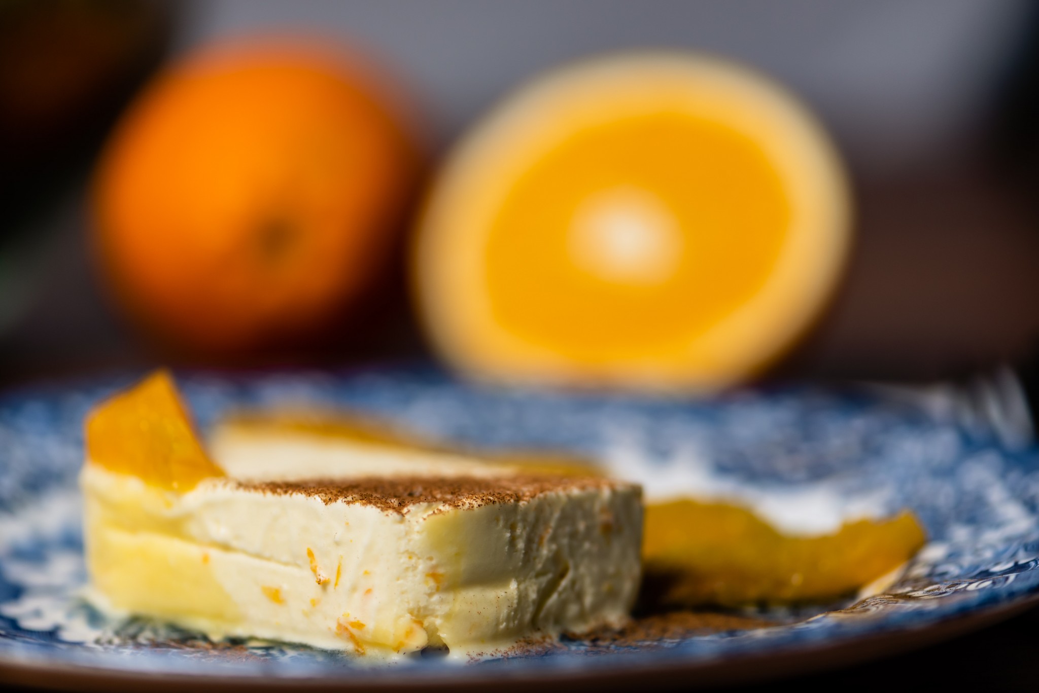 Orangenparfait mit marinierten Früchten | Küchenfreundin Isi