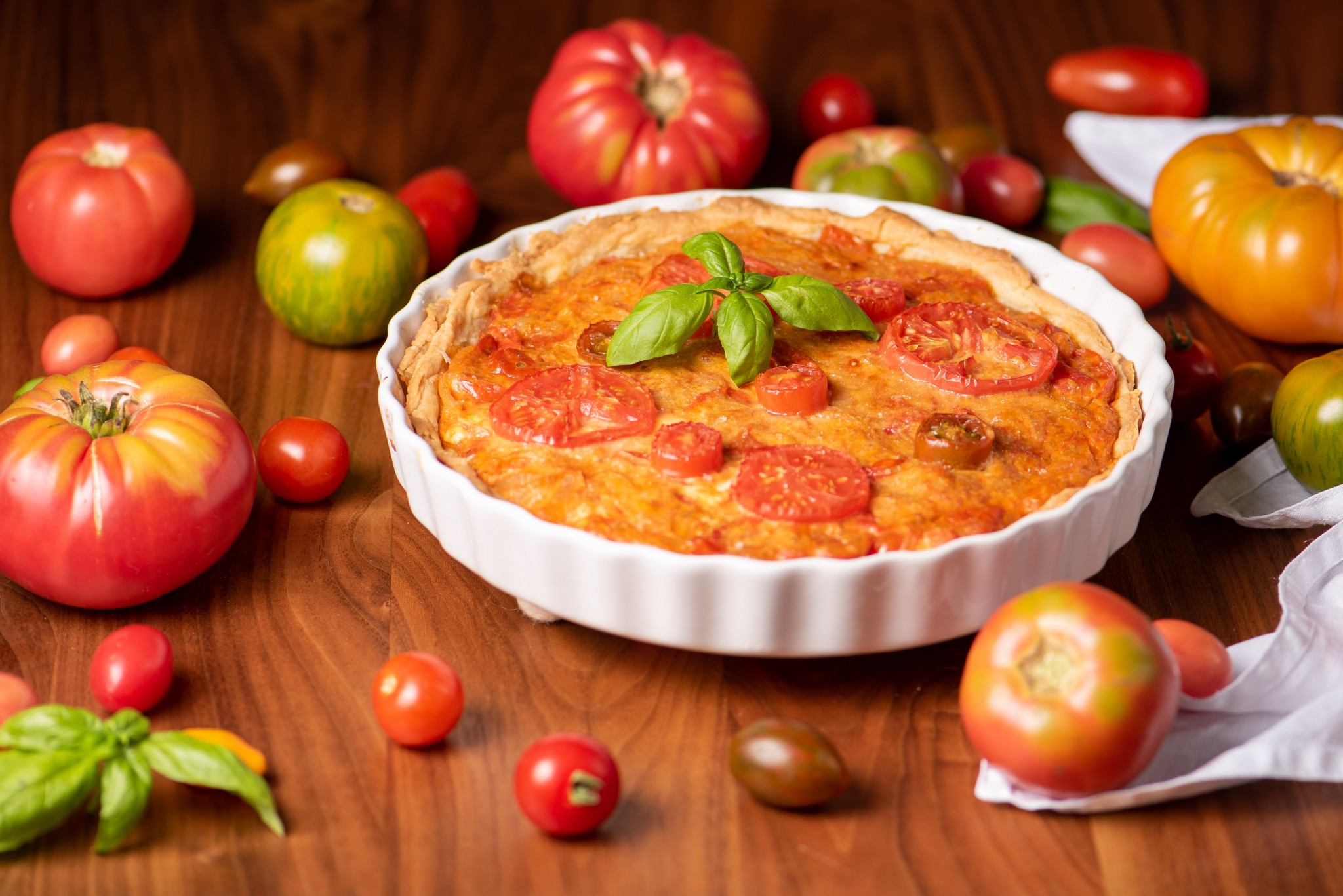 Tomaten-Zwiebel Tarte | Küchenfreundin Isi